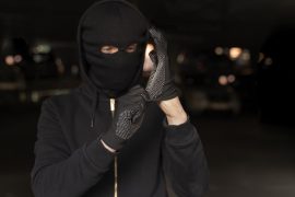 Delincuentes que se graban