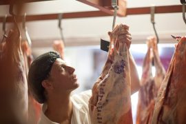 Distribución de carne