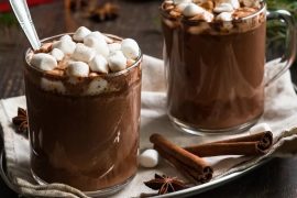 Receta de chocolate caliente vegano