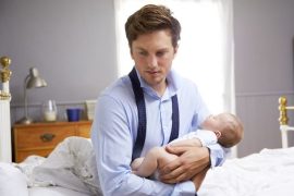 Depresión postparto hombres