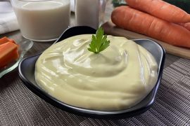 Receta de lactonesa o mayonesa sin huevo